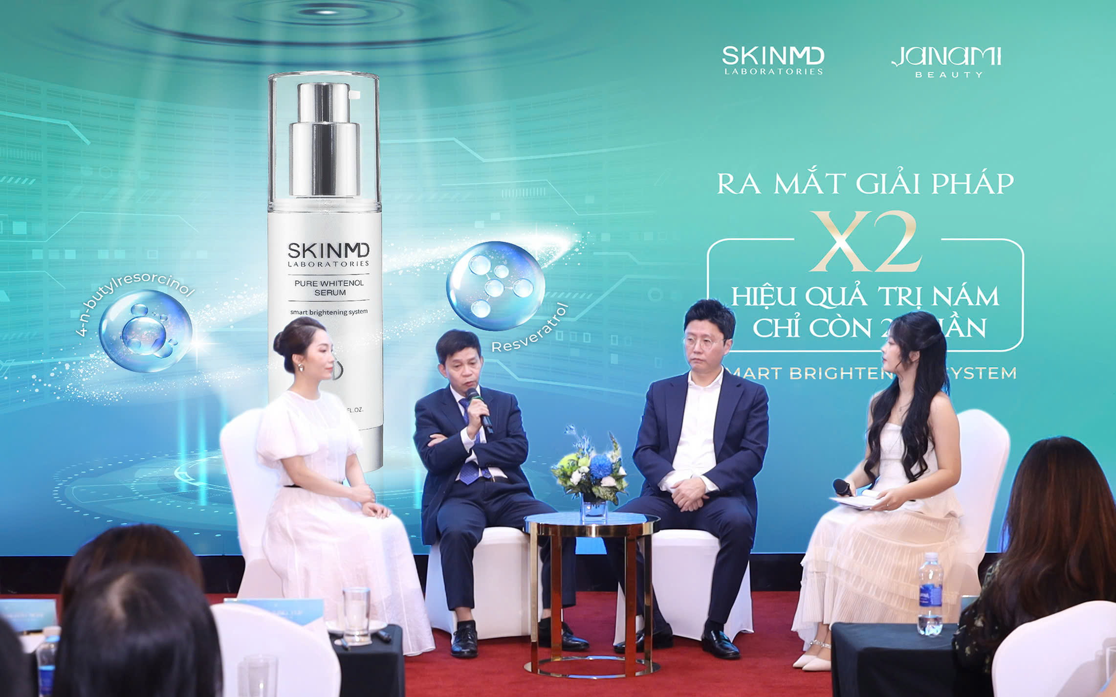 HỘI THẢO KHOA HỌC VỀ DA CỦA SKINMD -  NHỮNG ĐỘT PHÁ MỚI TRONG GIẢI PHÁP KHOA HỌC CHO NÁM DA 